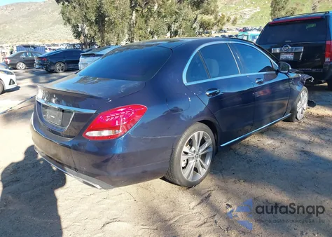 2017 Mercedes-Benz C 300 from USA, damaged, VIN 55SWF4JBXHU228549